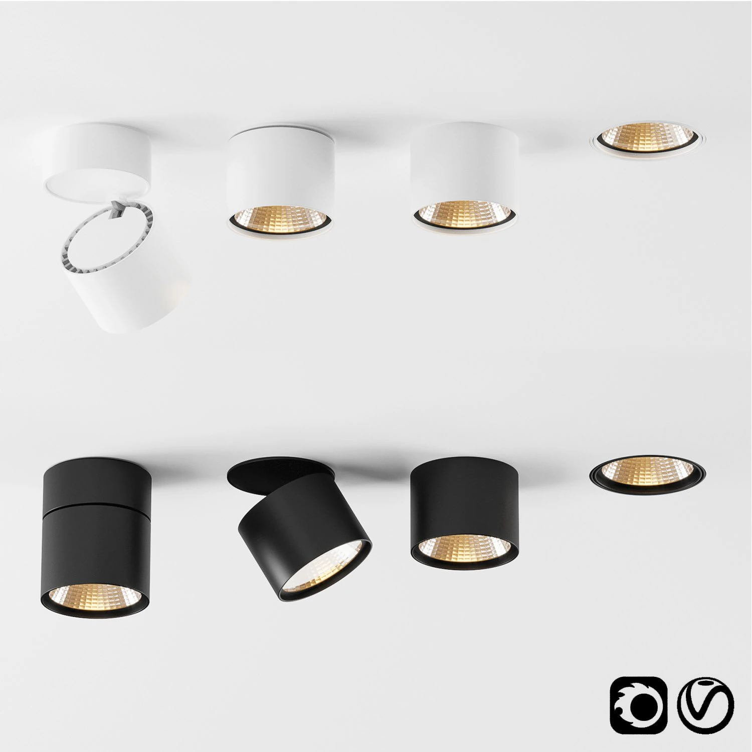 hoy by artemide 3D Model .c4d .max .obj .3ds .fbx .stl .blend 