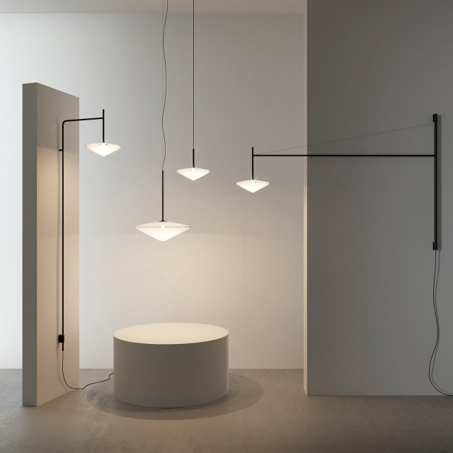tempo by vibia set 01 3D Модель .c4d .max .obj .3ds .fbx .stl .blend 