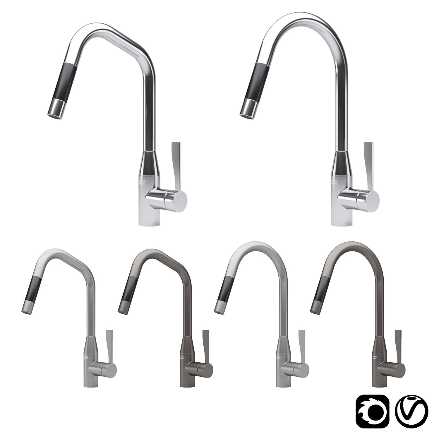 sync tap by dornbracht 3D Model .c4d .max .obj .3ds .fbx .stl .blend 