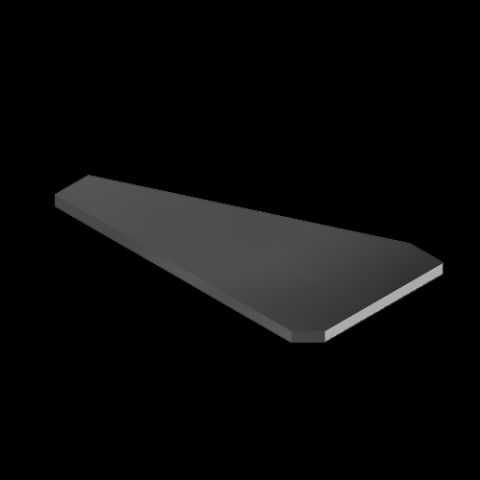 ilogic - gusset plate Modello 3D .c4d .max .obj .3ds .fbx .stl .blend 