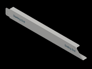 ilogic - parallel flange channels 3D Model