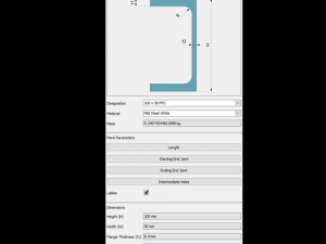 ilogic - parallel flange channels 3D Model