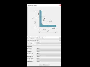 ilogic - parallel flange channels 3D Model