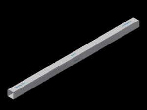 ilogic - square and rectangular tubing 3Dモデル