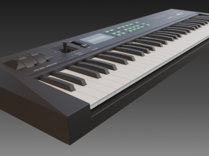 kawai k1 synthesizer 3D मॉडल