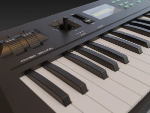 kawai k1 synthesizer 3D Model