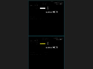 kawai k1 synthesizer 3D Model