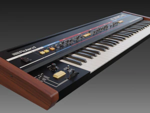 sintetizador roland juno 6 Modelo 3D