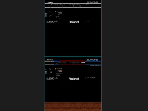 roland juno 6 synthesizer 3D Model