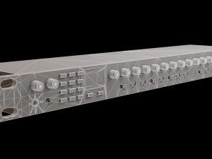 novation bassstation synthesizer 3Dモデル