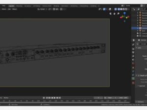 novation bassstation synthesizer 3D Model