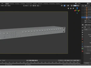 novation bassstation synthesizer 3D Model