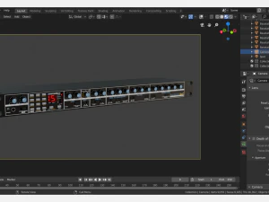 novation bassstation synthesizer 3D Model