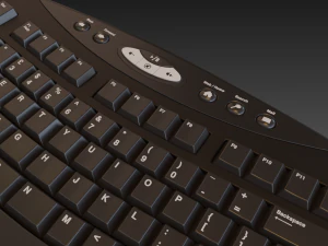 microsoft keyboard 3D Model