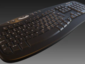 microsoft keyboard 3D Model