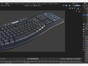microsoft keyboard 3D Model
