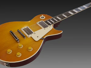 les paul guitar 3D Model