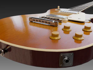 les paul guitar 3D Model