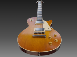 les paul guitar Modèle 3D