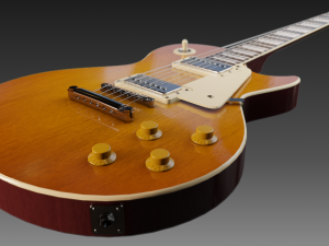 les paul guitar Modèle 3D