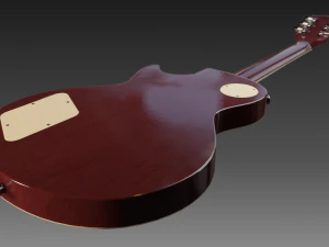 les paul guitar 3D Model