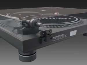 technics 1210 mk2 turntable 3D Model