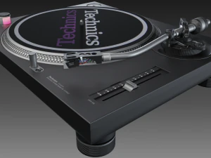 technics 1210 mk2 turntable 3D Model