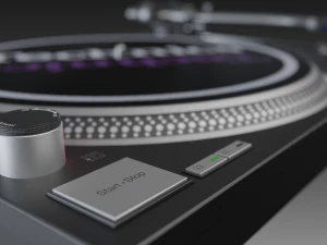 technics 1210 mk2 turntable 3D Model
