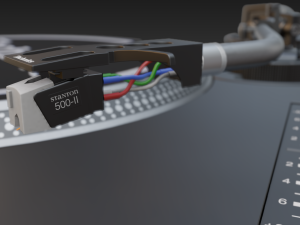 technics 1210 mk2 turntable Modèle 3D