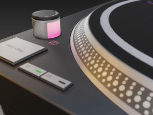 technics 1210 mk2 turntable Modèle 3D