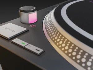 technics 1210 mk2 turntable 3D Model