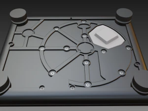 technics 1210 mk2 turntable 3D Model