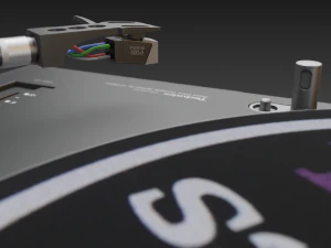 technics 1210 mk2 turntable 3D Model