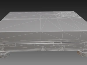 technics 1210 mk2 turntable 3D Model