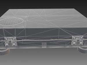 technics 1210 mk2 turntable Modèle 3D