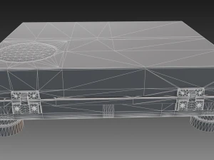 technics 1210 mk2 turntable 3D Model