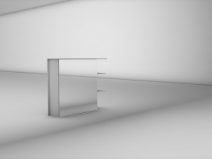 locker with mirror Modelo 3D