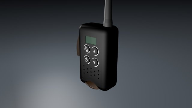 walkie talkie 3D Model .c4d .max .obj .3ds .fbx .stl .blend 