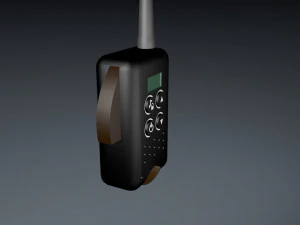 walkie talkie 3D Model