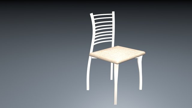 chair Model 3D .c4d .max .obj .3ds .fbx .stl .blend 