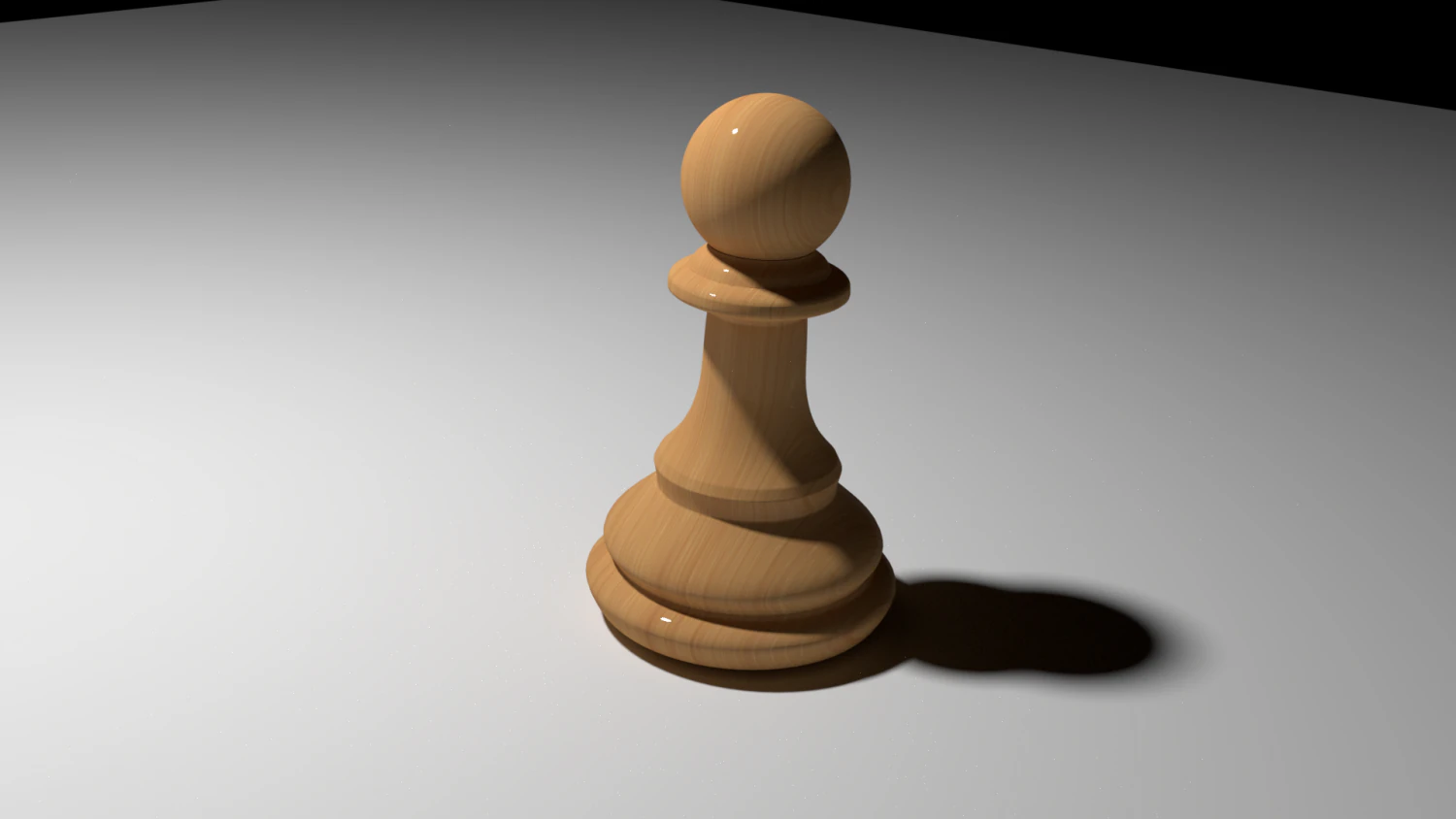 chess pawn piece 3D Model .c4d .max .obj .3ds .fbx .stl .blend 