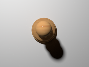 chess pawn piece Model 3D