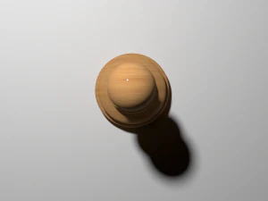 chess pawn piece 3D Model