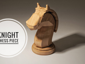 chess knight piece 3D-Modell