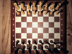 chess game 3D Modell