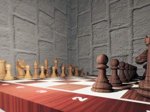 chess game 3D Modell