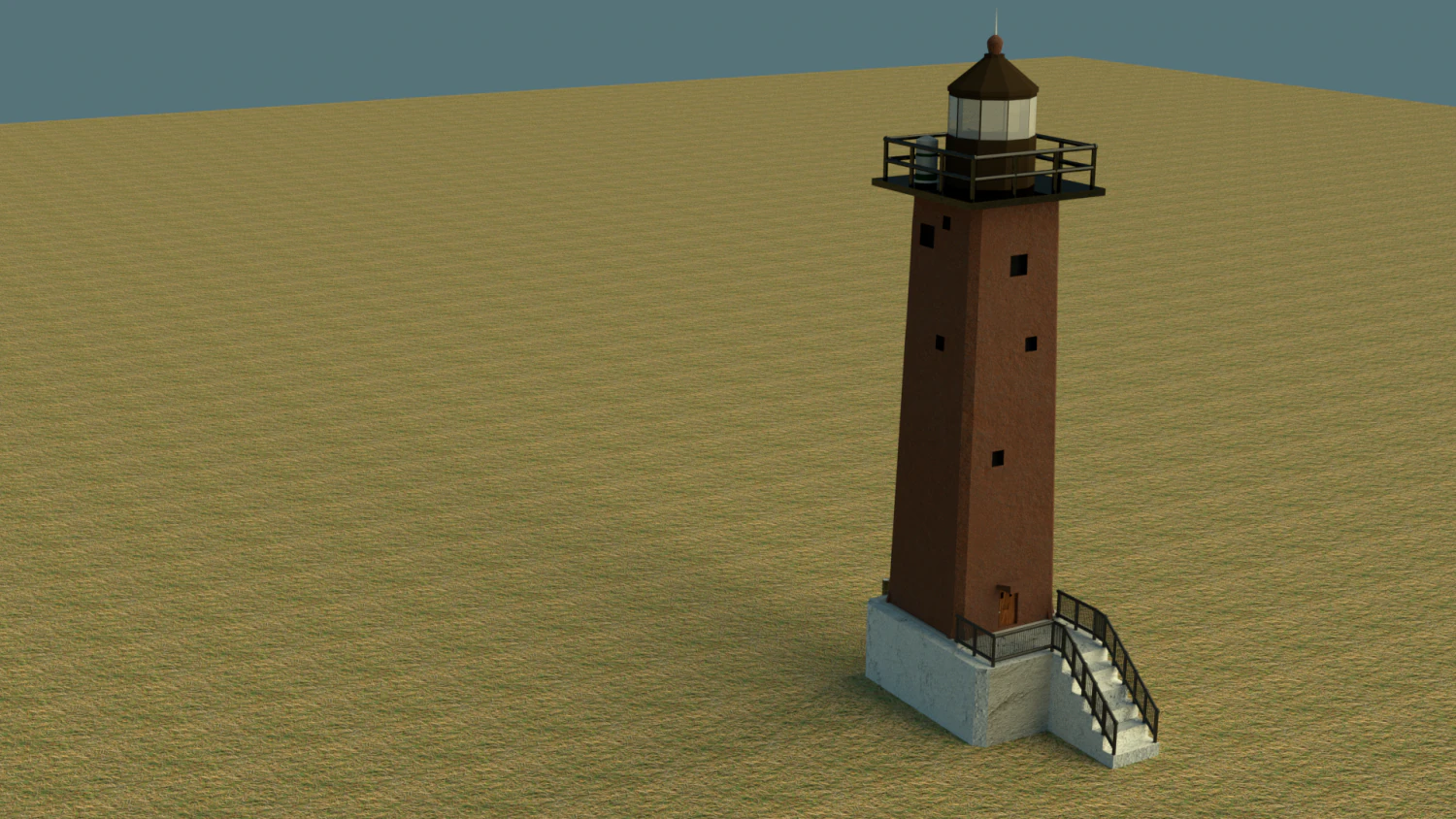 lighthouse 3D Model .c4d .max .obj .3ds .fbx .stl .blend 