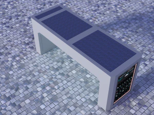 smart bench 3D Model