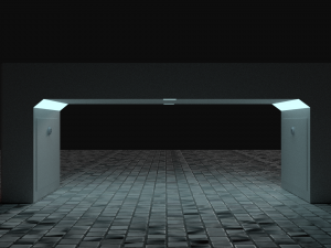 smart bench 3D 模型