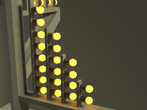 street lamp low-poly 3D Model